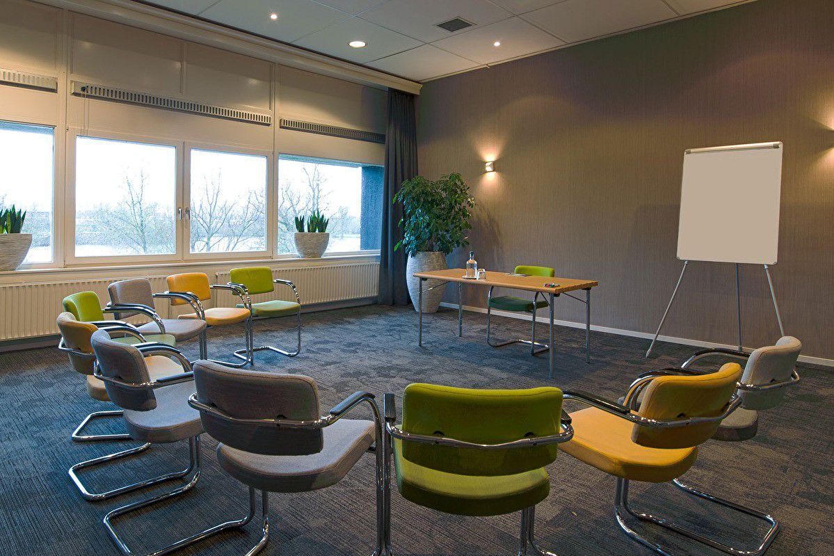 Giving a workshop at Amrâth Airport Hotel Rotterdam