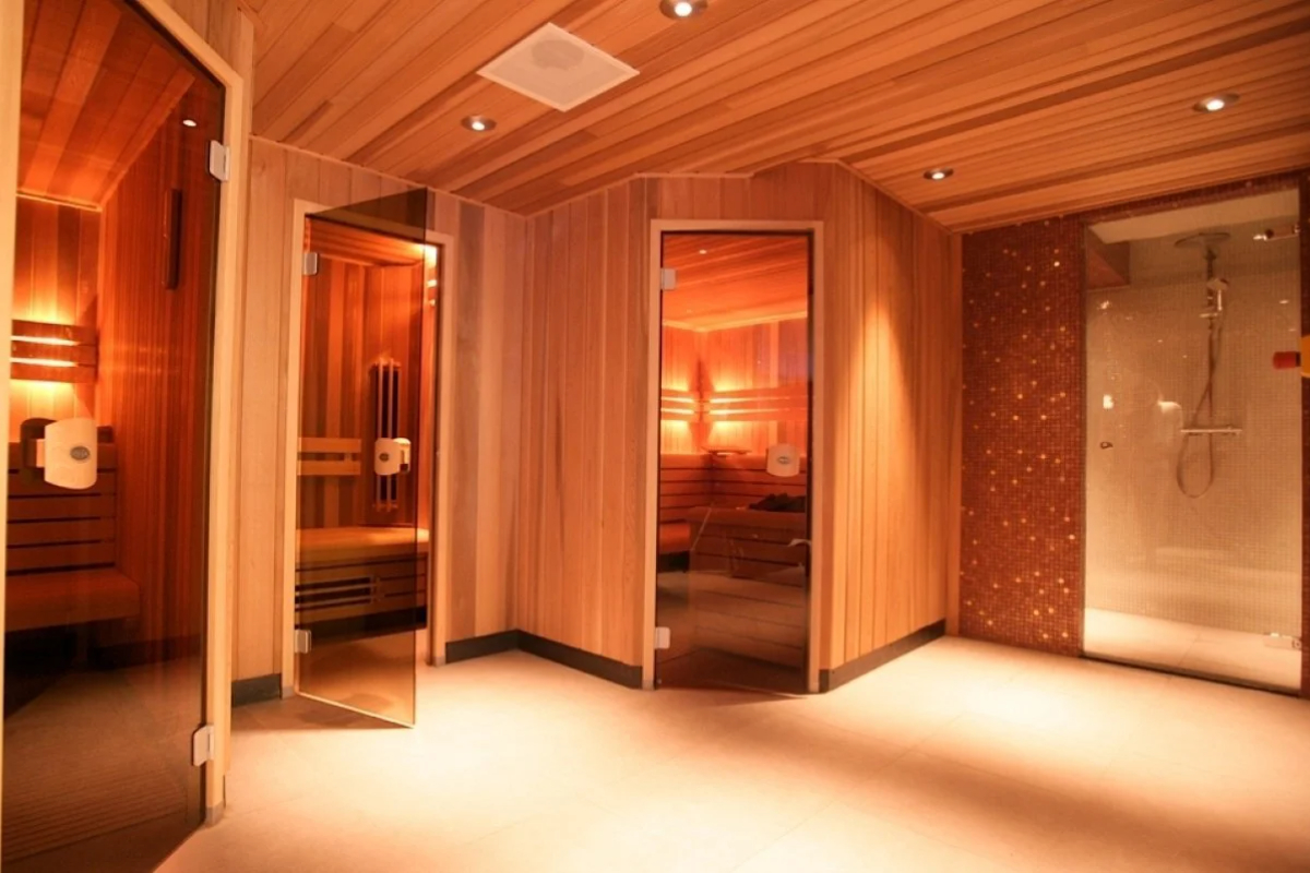 The sauna of l'Empereur